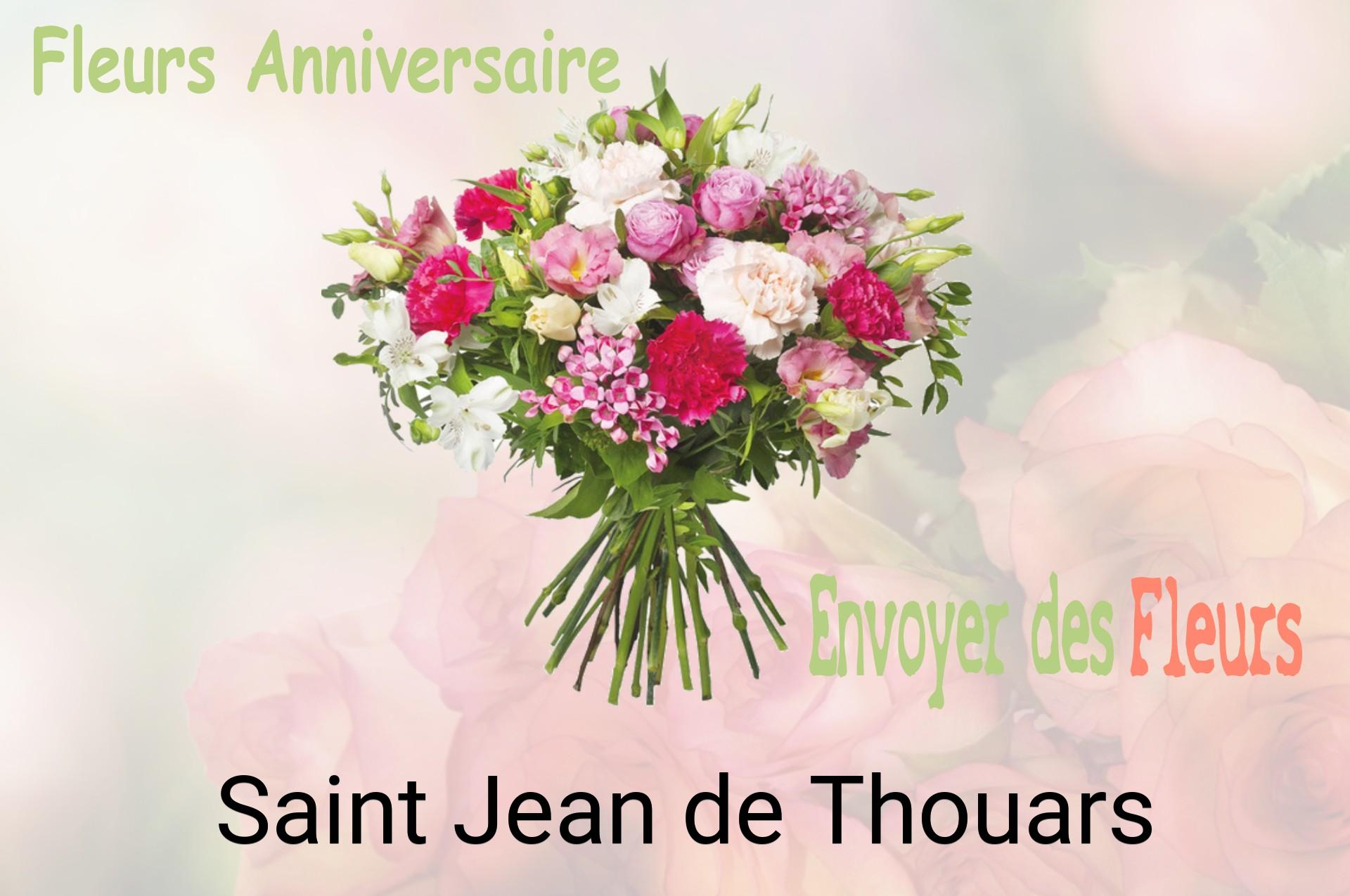 Bouquet de fleurs d’anniversaire livré à Saint-Jean-de-Thouars
